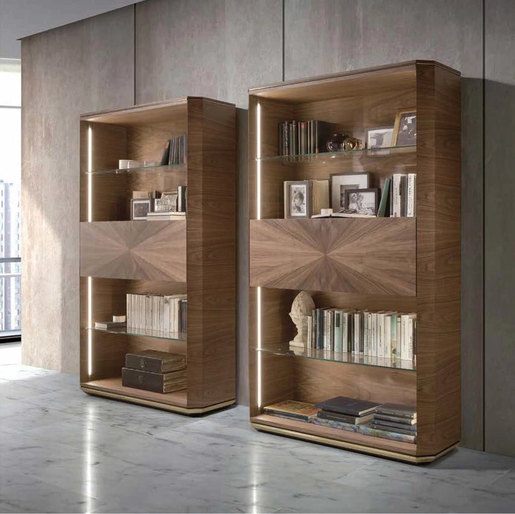 Heritage Metal Base Bookcase