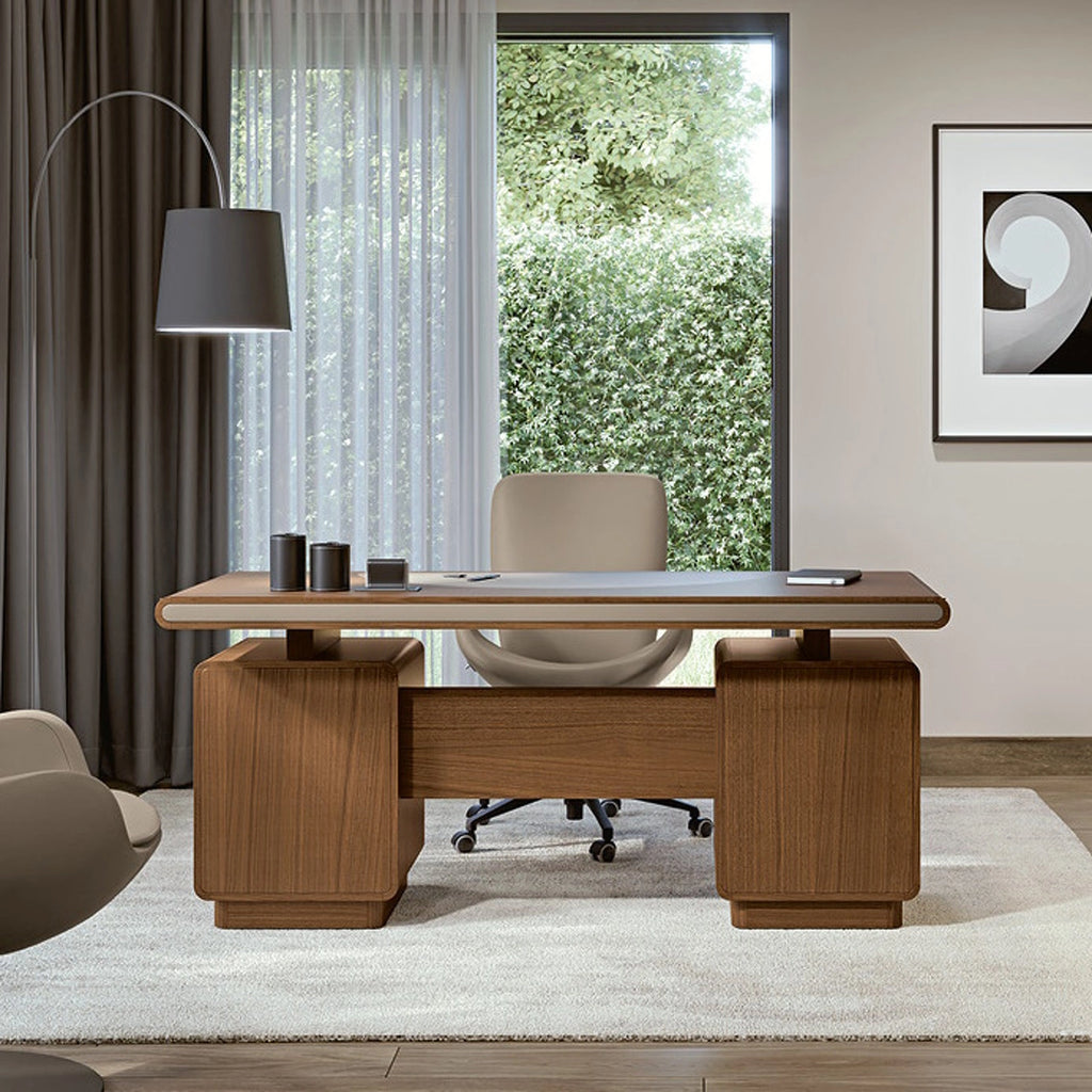 Desiderio Walnut Writing Desk