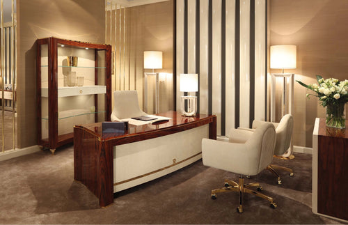 Aurum Curve Writing Desk