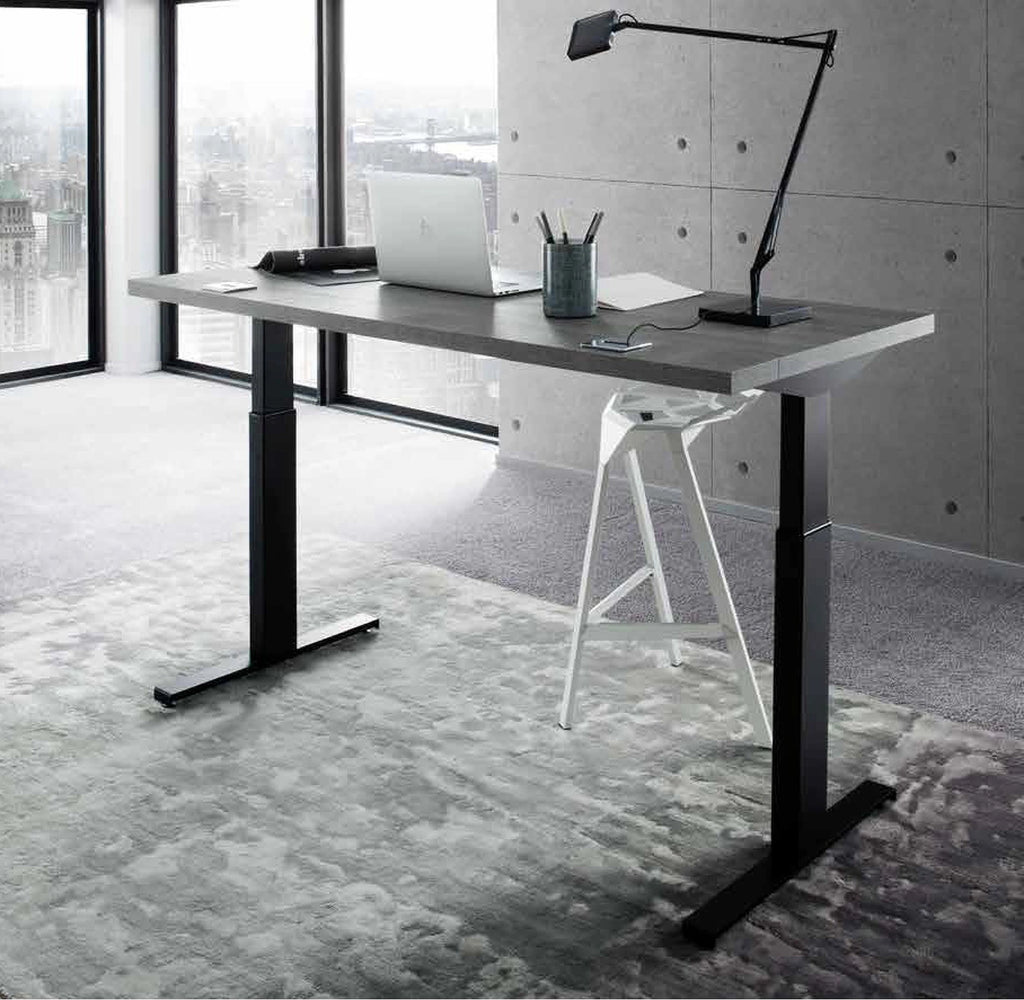 Elevate Oak Executive Desk