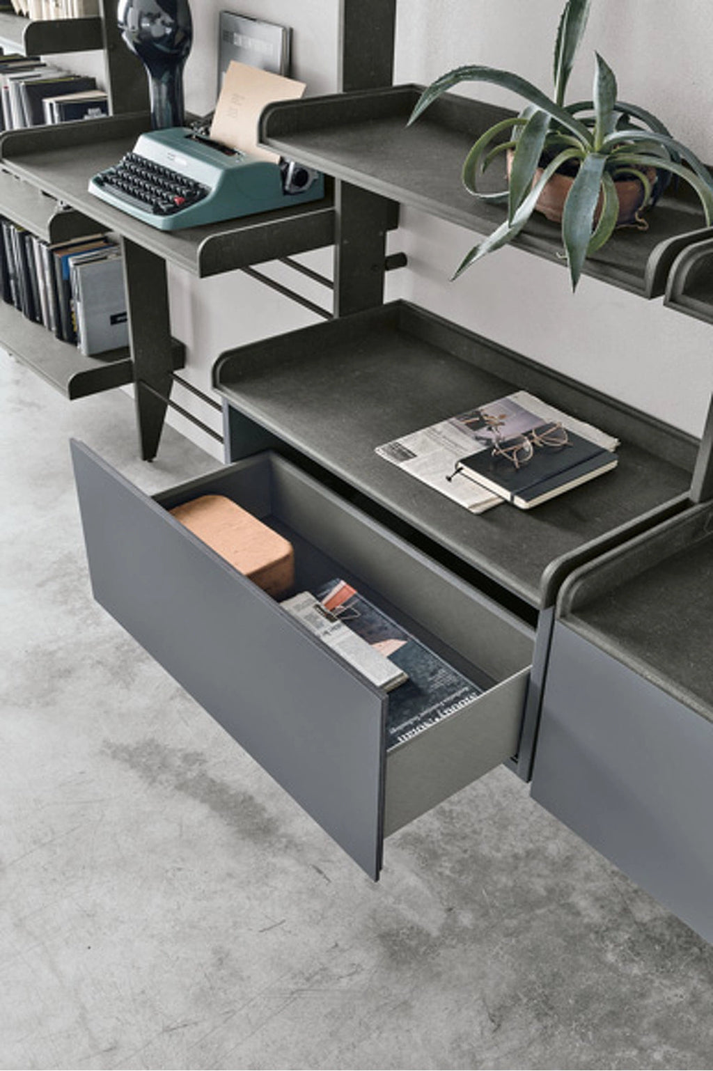 Modern CDF Shelving System